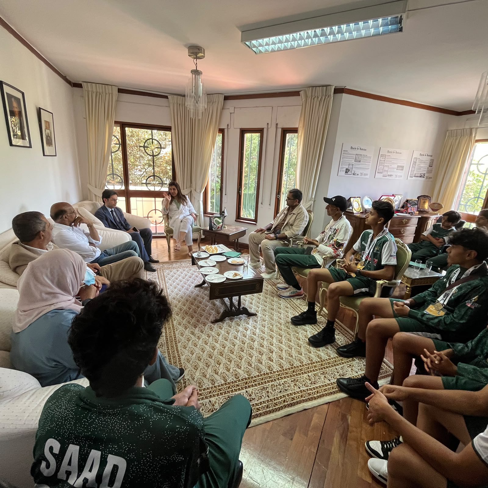 Future Kick Academy and Saleem Khan Soccer School teams